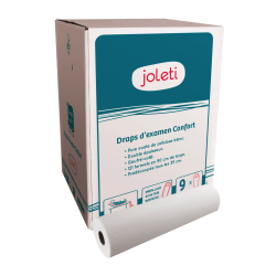DRAPS D'EXAMEN GAUFRE - CARTON DE 9 ROULEAUX