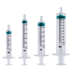 SERINGUE 3 PIECES BD EMERALD™ - SANS AIGUILLES